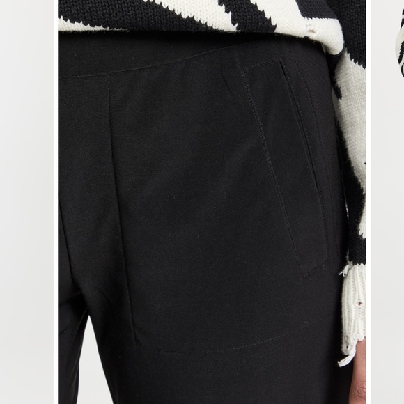 Norma Kamali Boyfriend Puff Jog Pants in Black - Picture 6 of 8